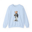 Dapper Teddy Bear Sweatshirt | Cocktail Bear Illustration