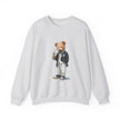 Dapper Teddy Bear Sweatshirt | Cocktail Bear Illustration