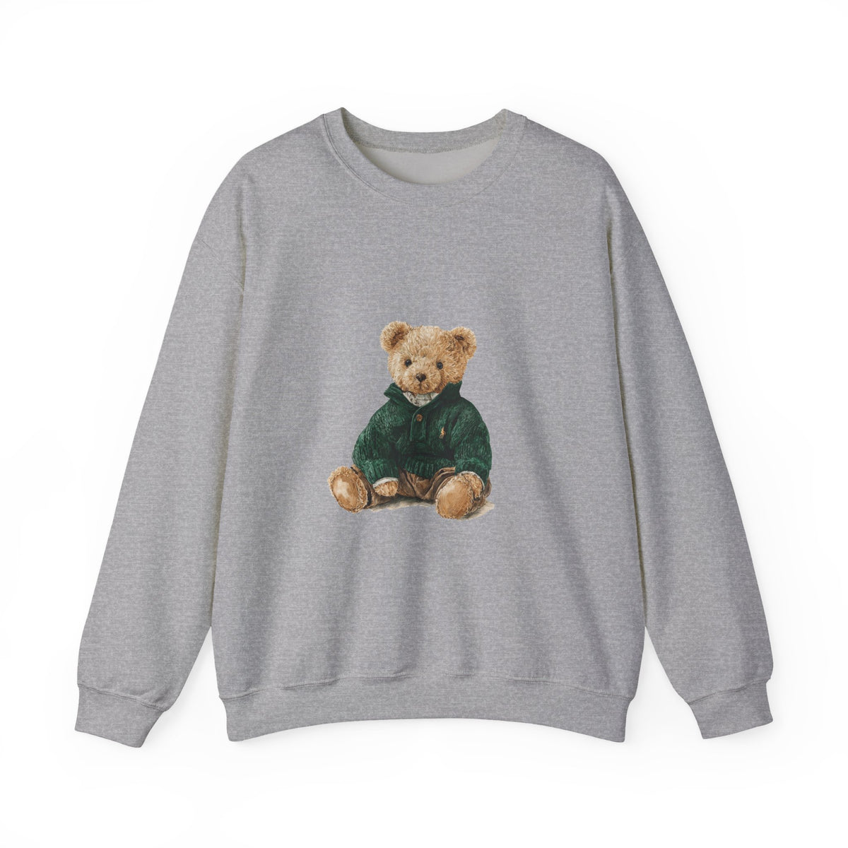 Vintage Teddy Bear Sweatshirt | Cozy Bear Graphic Crewneck