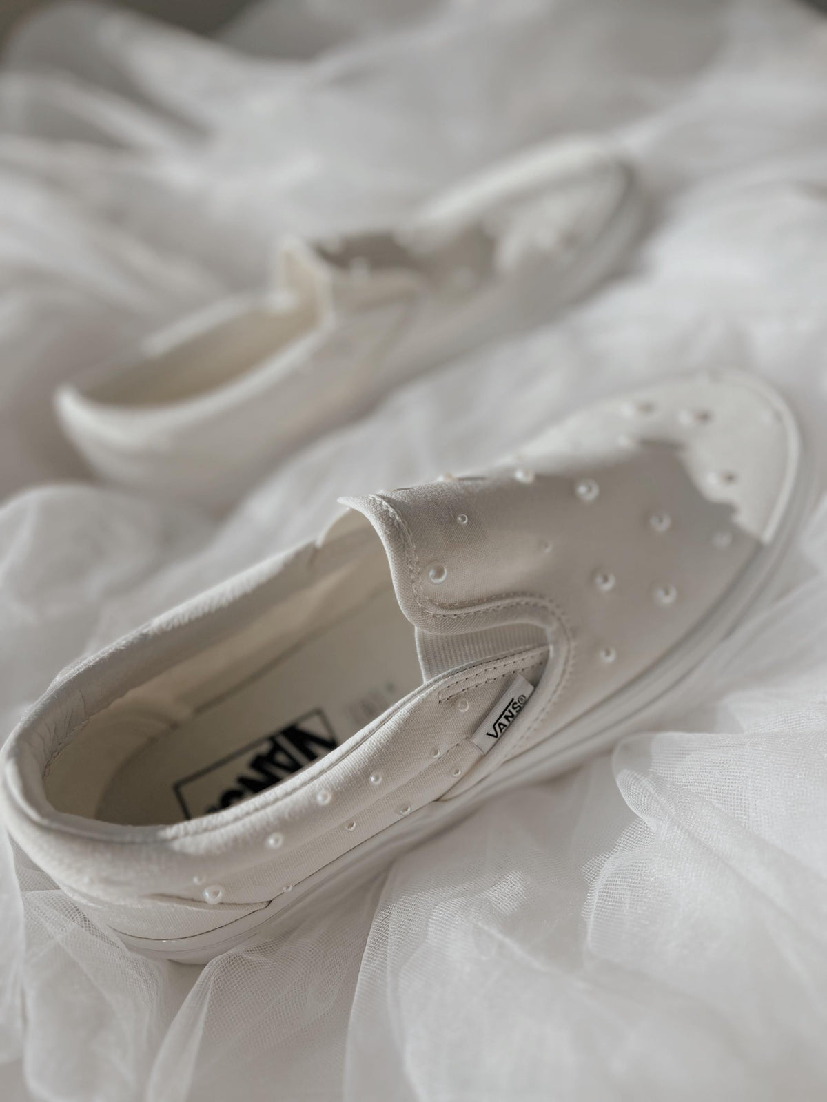 Custom Bridal Wedding Vans Sneakers | Personalized