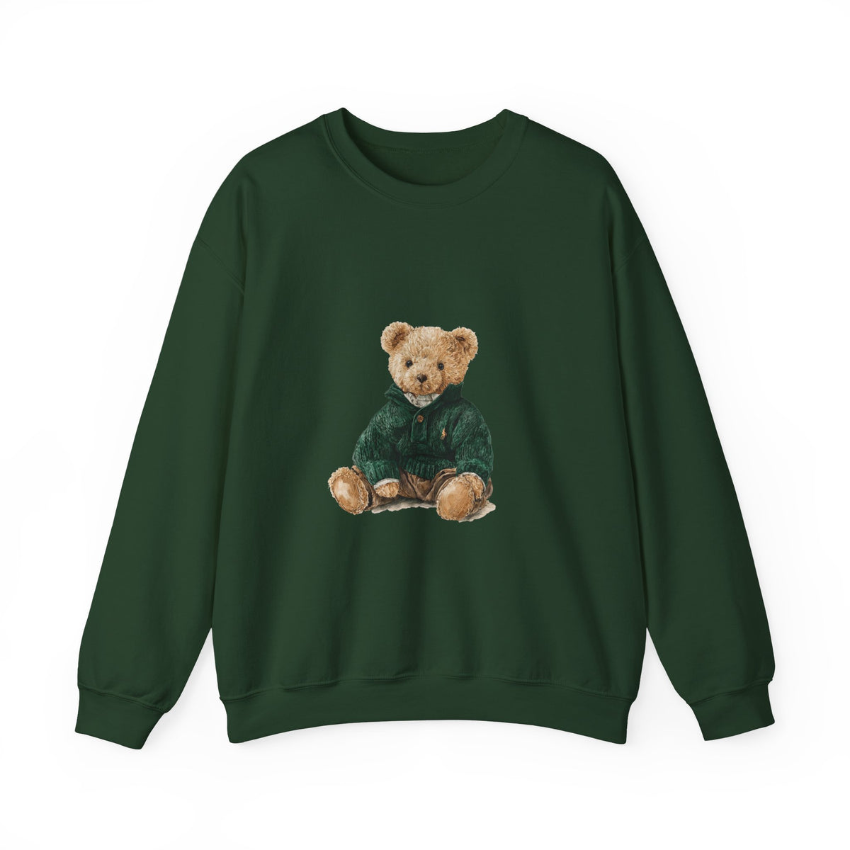 Vintage Teddy Bear Sweatshirt | Cozy Bear Graphic Crewneck