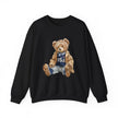 Teddy Bear Wearing USA Sweatshirt | Vintage Bear Crewneck