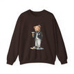 Dapper Teddy Bear Sweatshirt | Cocktail Bear Illustration
