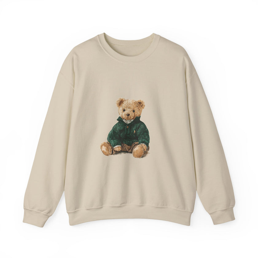 Vintage Teddy Bear Sweatshirt | Cozy Bear Graphic Crewneck