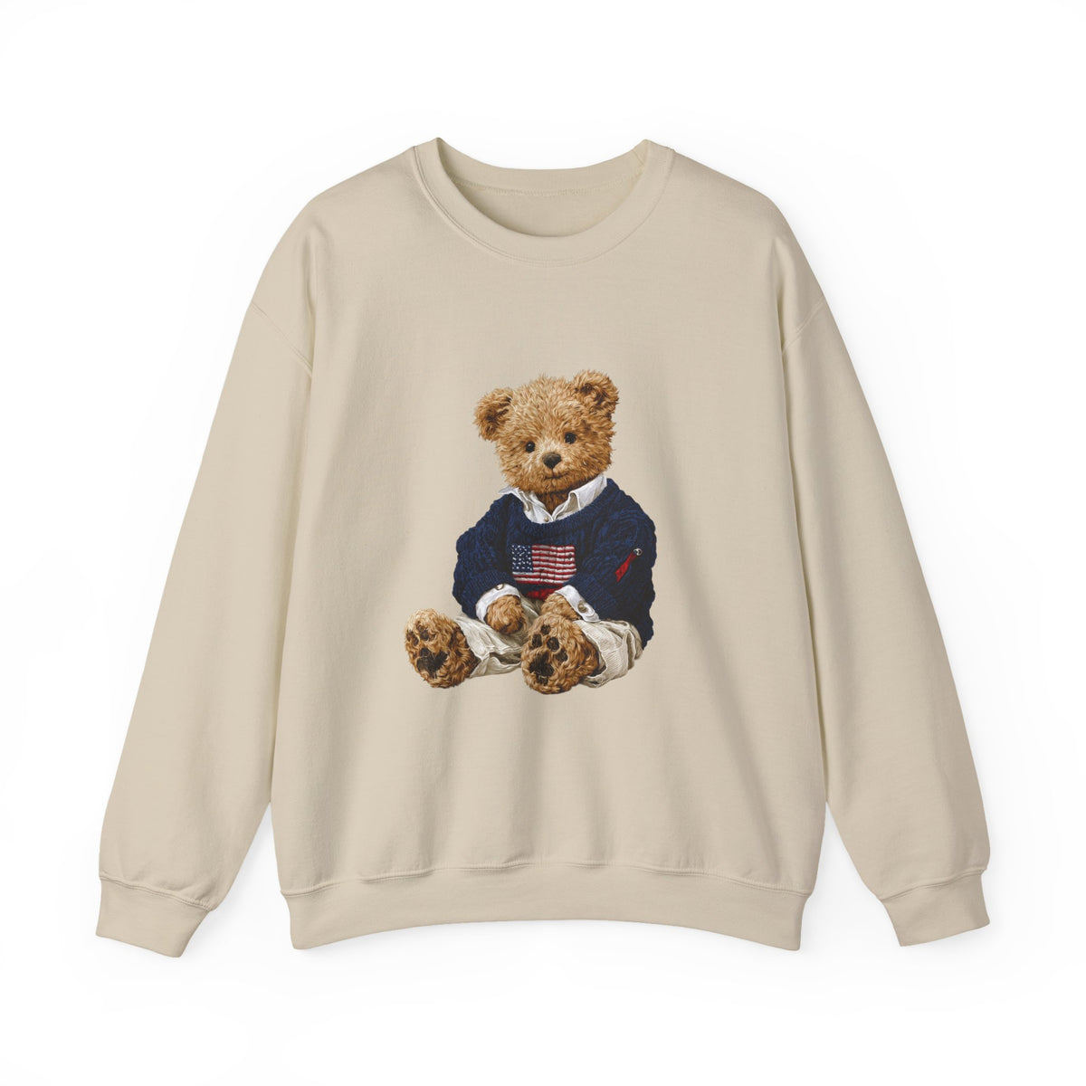 Teddy Bear  Sweatshirt | Vintage Preppy Bear