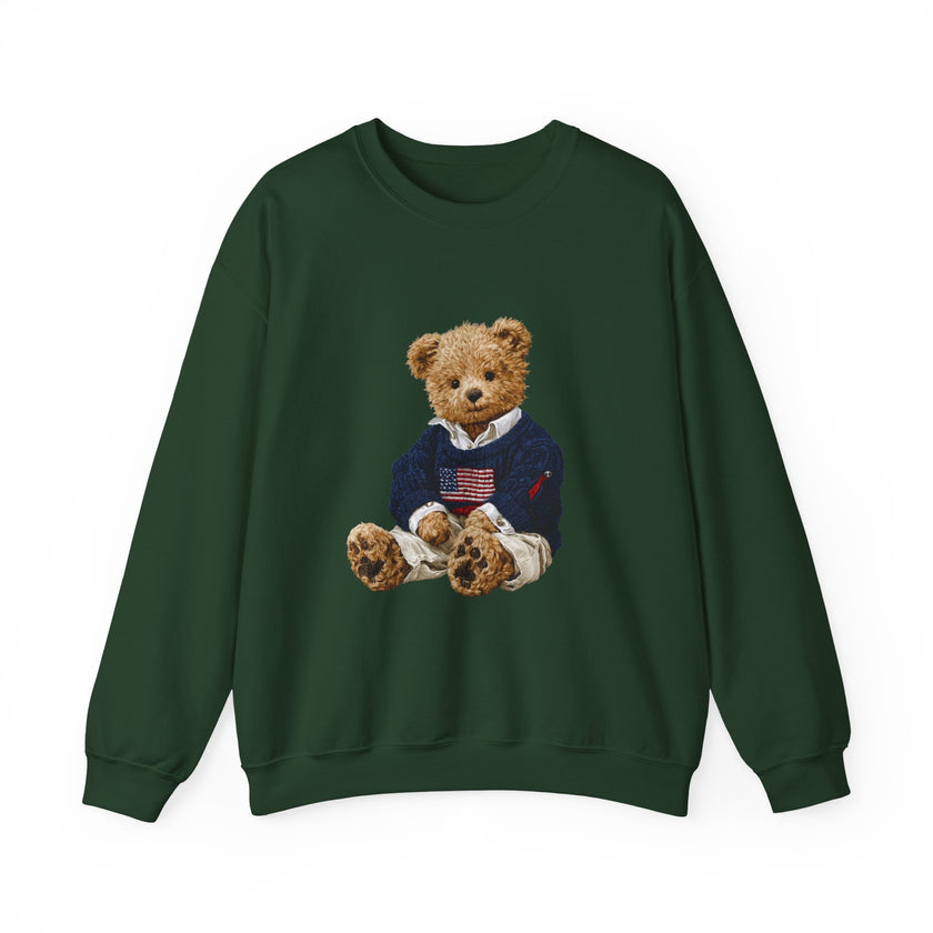 Teddy Bear  Sweatshirt | Vintage Preppy Bear