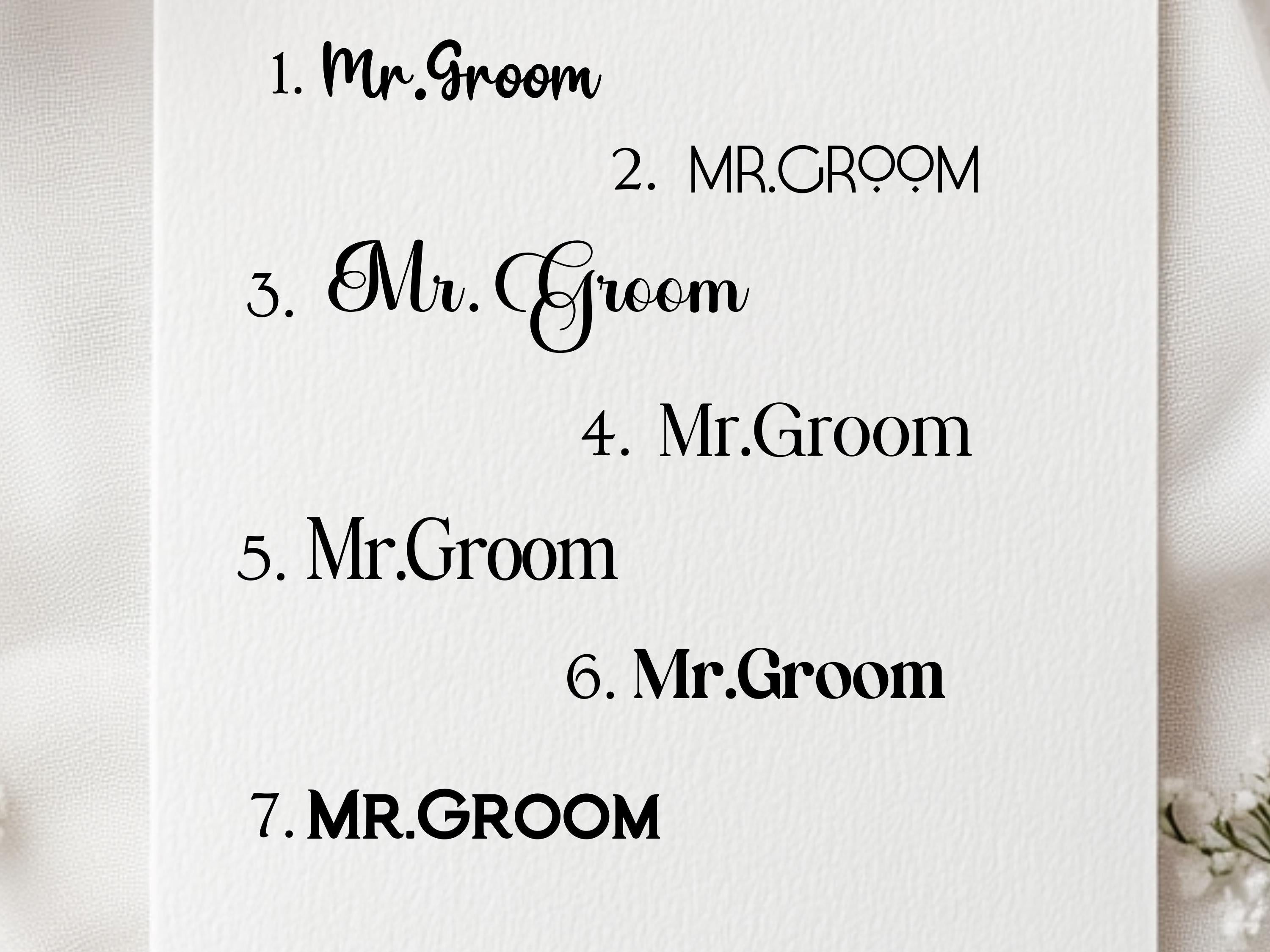 Groom's Custom Wedding Sneakers | Personalized Nike Air Max 90 Luxury Edition