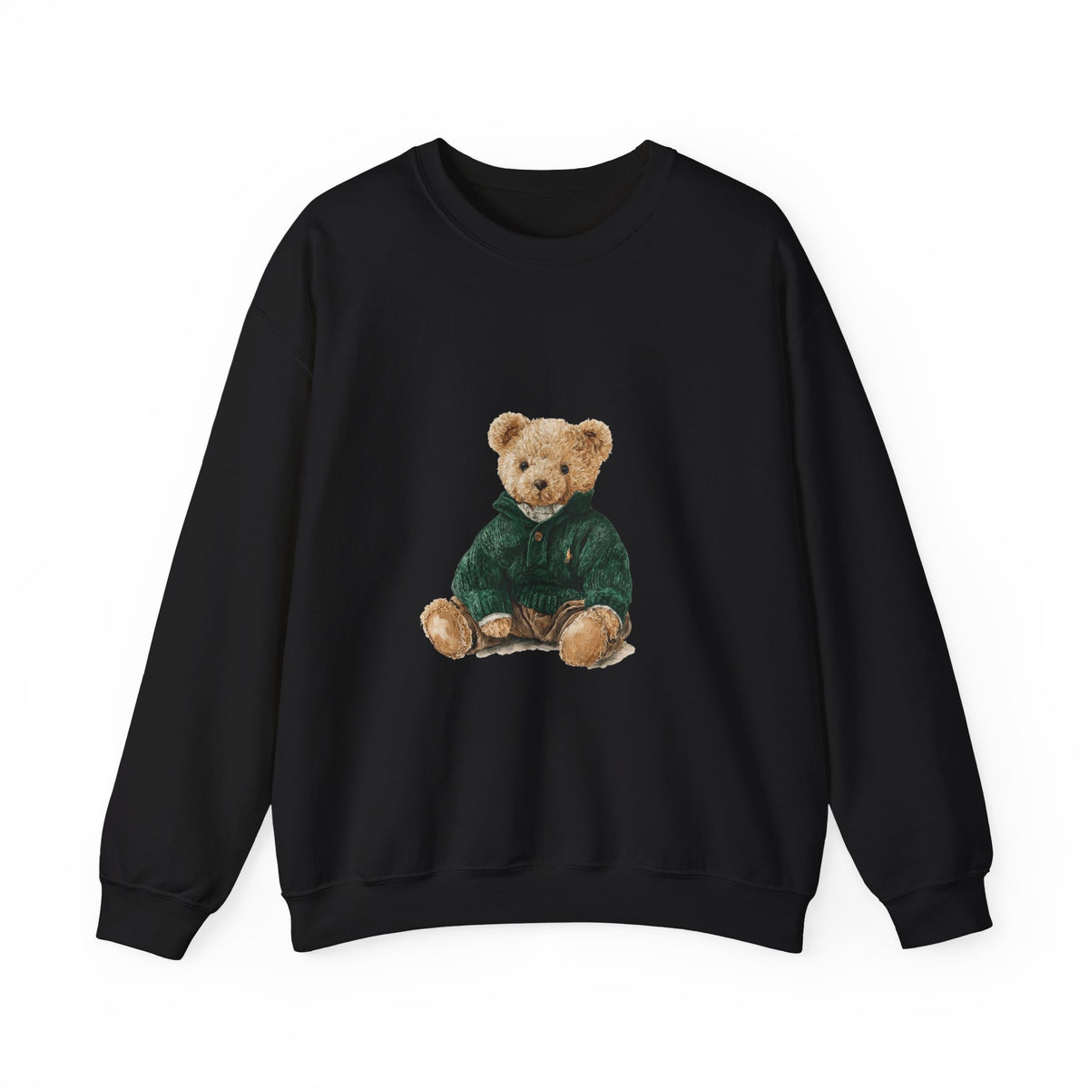 Vintage Teddy Bear Sweatshirt | Cozy Bear Graphic Crewneck