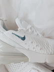 Something Blue Bridal Sneakers | Personalized Nike Air Max 270 Wedding Shoes