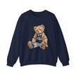 Teddy Bear Wearing USA Sweatshirt | Vintage Bear Crewneck
