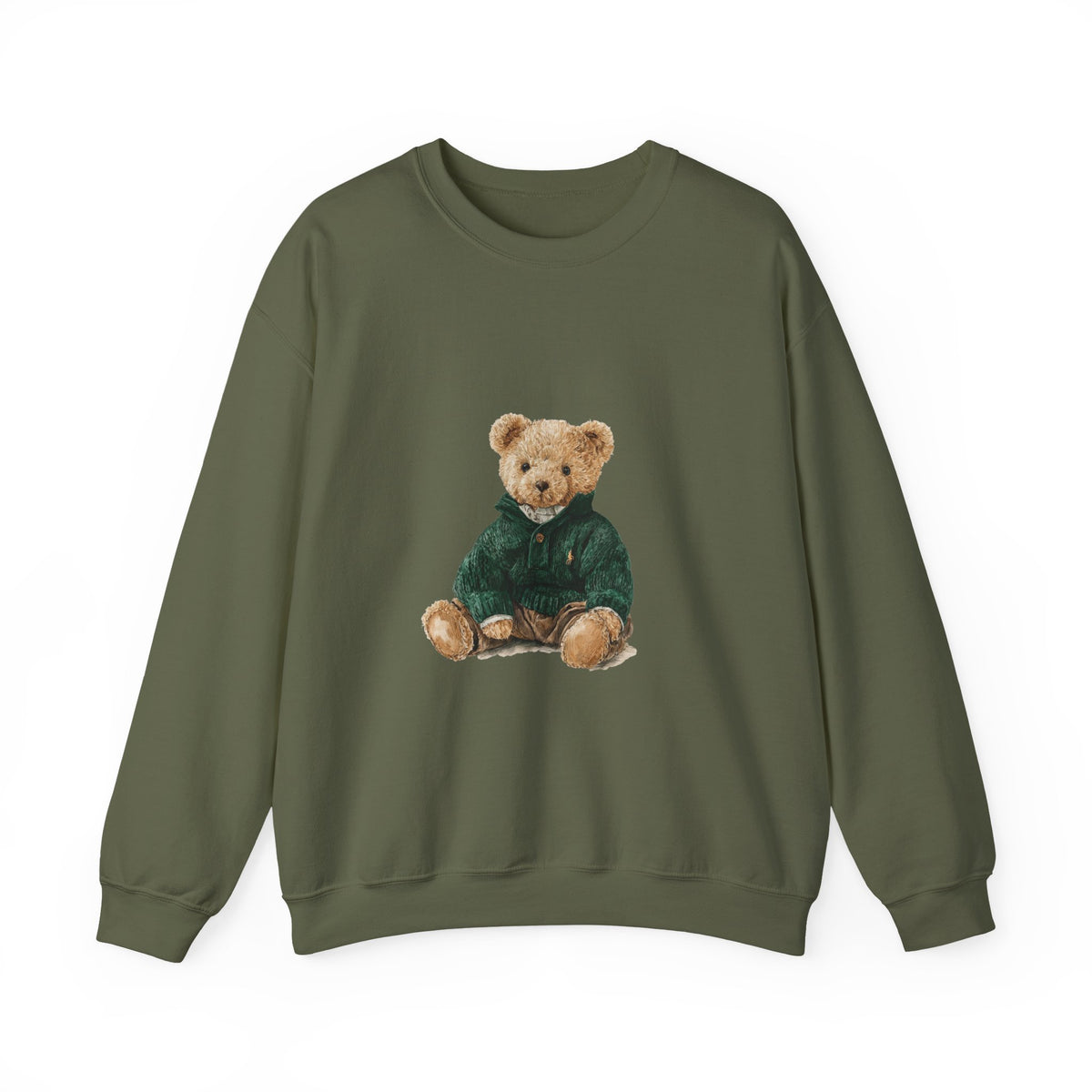 Vintage Teddy Bear Sweatshirt | Cozy Bear Graphic Crewneck