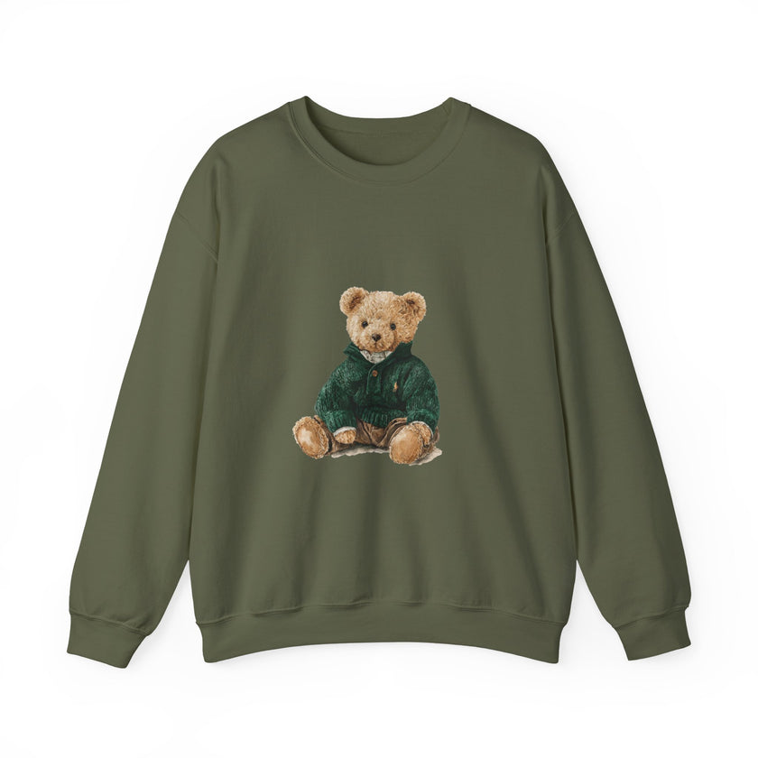Vintage Teddy Bear Sweatshirt | Cozy Bear Graphic Crewneck