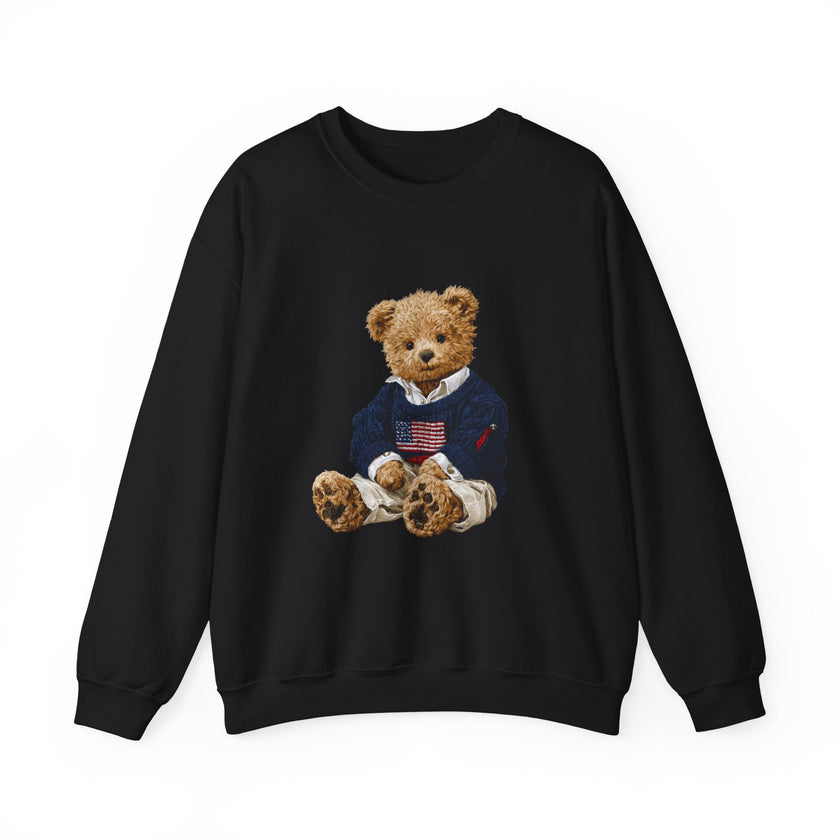 Teddy Bear  Sweatshirt | Vintage Preppy Bear