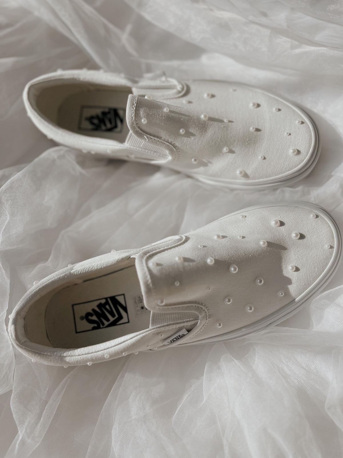 Custom Bridal Wedding Vans Sneakers | Personalized