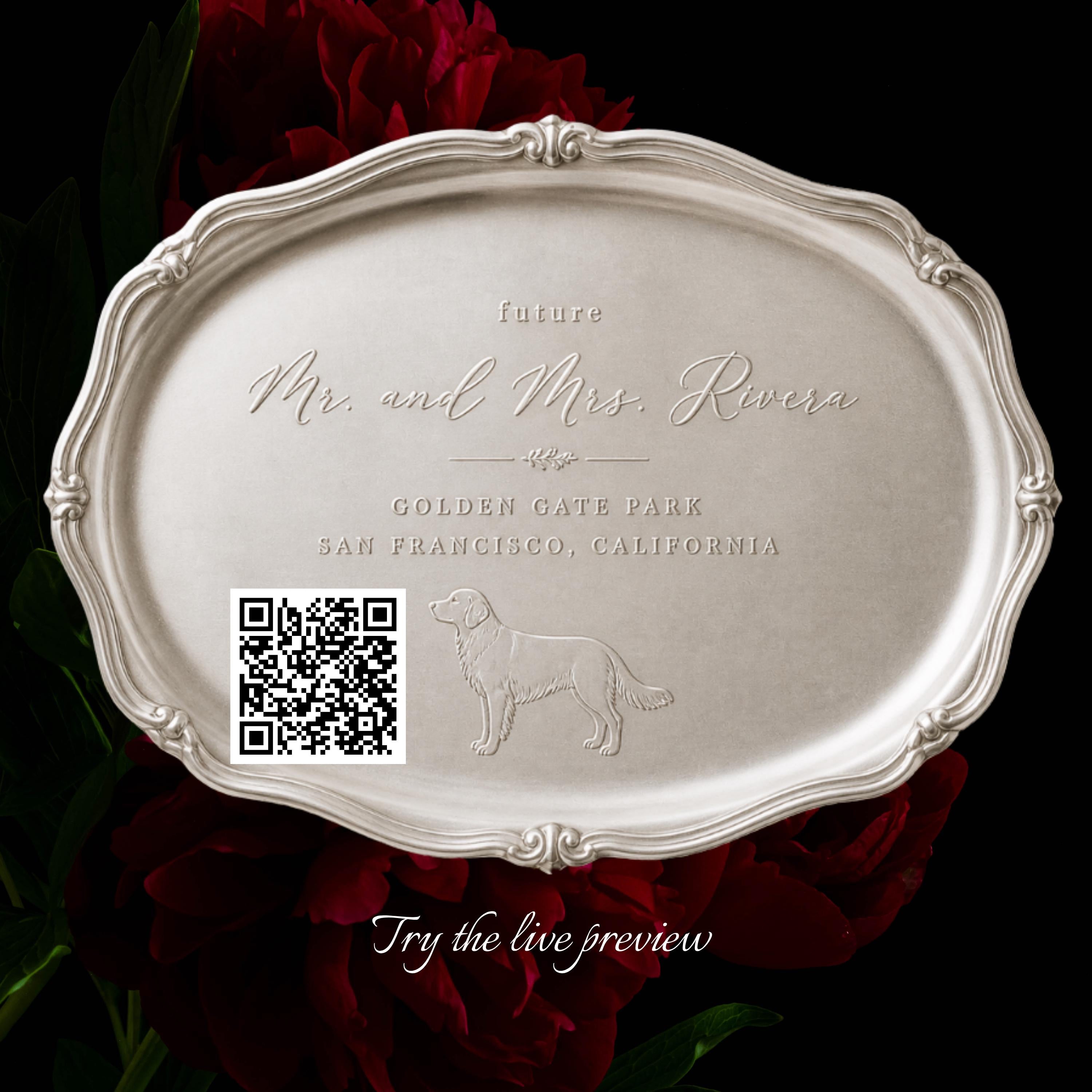 Old Money Save the date website __etsy:8009937262