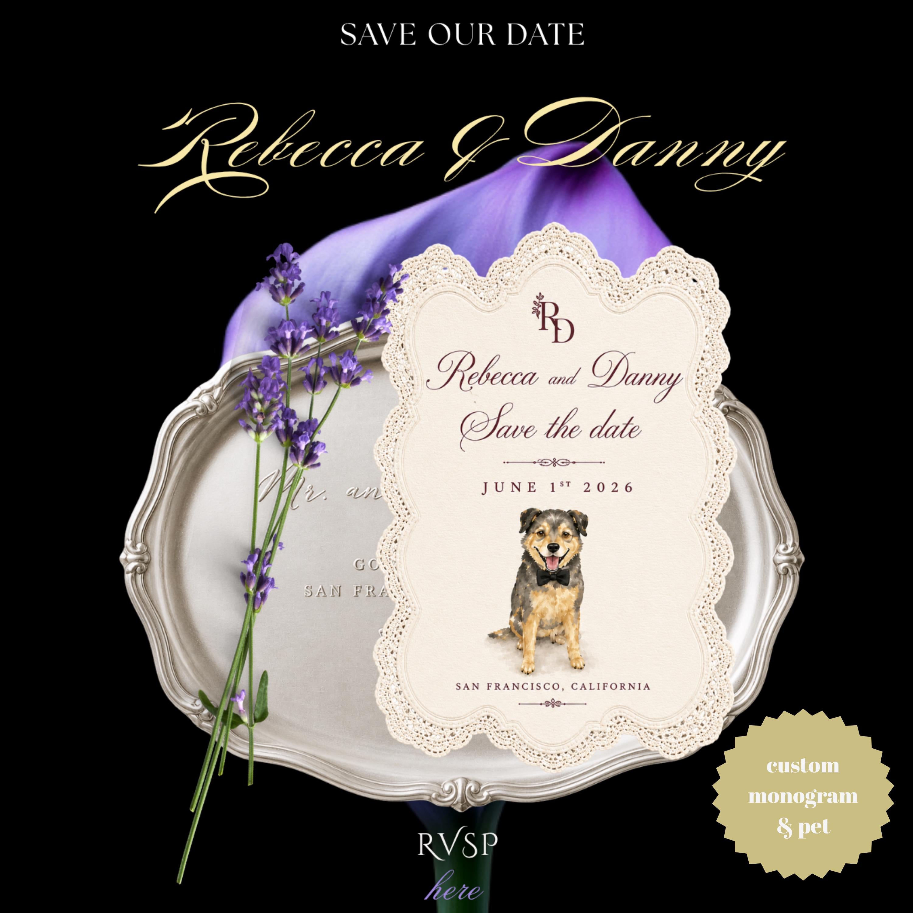 Old Money Save the date website __etsy:8009937304