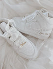 Personalized Wedding Ribbon Laces: Custom Bridal Shoe Laces