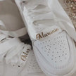 Personalized Wedding Ribbon Laces: Custom Bridal Shoe Laces